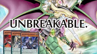 YGO 2CARD UNBREAKABLE DRAGUNITY AMORPHAGE LOCK 2023 ft Dragunity Barcha [upl. by Nesnah558]