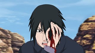 Sasuke Loses his Rinnegan Kurama Final Moment [upl. by Juley]