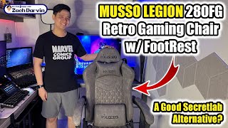 Is the MUSSO LEGION a Good Secretlab Gaming Chair alternative 280FG Series with Footrest Review [upl. by Candie]