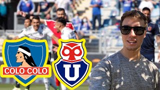 Así vivi el CLASICO de chile colo contre la u SALE MAL vlog 22 [upl. by Aicnerolf]