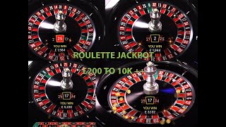 Immersive Roulette  £200 to £10K [upl. by Debee596]