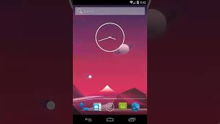 Genymotion Android 444 Voice Type Alarm Screen [upl. by Tnarg379]