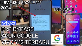 Cara FRP BYPASS AKUN GOOGLE Tanpa Komputer VIVO Y12  Y15 Terbaru 2024 Tanpa Gagal 100 Berhasil [upl. by Vernice]