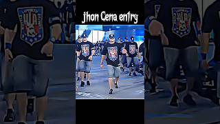 Jhon Cena entry 🚫😱🚫 shorts wwe [upl. by Jazmin]