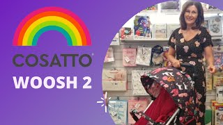 Cosato Woosh 2 Compact Stroller  Baby Lady [upl. by Ayanat]