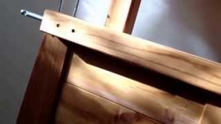 Argos Classic Antique Bunk Bed Assembly Part 3 [upl. by Allerym]