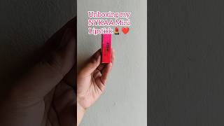 Nykaa Mini lipstick unboxing💄💕nykaa makeupproducts unboxing nykaahotpinksale makeup lipstick [upl. by Enair429]