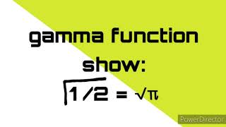 Gamma 12√π  Gamma function lec2 [upl. by Elidad]