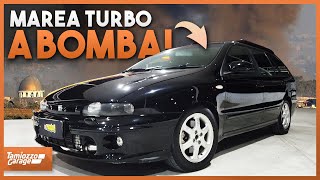 MAREA TURBO  MAREA WEEKEND TURBO COM MOTOR 20 FORJADO COM MAIS DE 300 CV NAS RODAS A BOMBA [upl. by Riem]