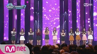 IOI  Hold on Comeback Stage  M COUNTDOWN 161020 EP497 [upl. by Eachern382]