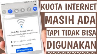 cara mengatasi internet tidak bisa digunakan padahal kuota masih ada [upl. by Dorin]