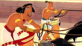 Moses VS Rameses chariot race  The Prince of Egypt  CLIP [upl. by Caputto]