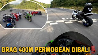 AJAK BALAP KEYSA MAHESA DAN YUDIST ARDHANA‼️DRAG RACE DITENGAH HUTAN [upl. by Adnalahs]