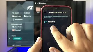 Como Enviar Aplicativo do CELULAR para Android TV TCL via Sendo Files [upl. by Matthia323]