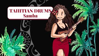 OTEA SAMBA  Polynesian drums Tahitian music [upl. by Ihtac]