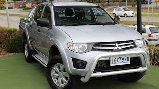 B5108  2011 Mitsubishi Triton GLR MN Auto 4x4 Review [upl. by Nnewg]