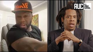 50 Cent Snaps On Jay Z After Eminem Reveals Shady Super Bowl Contract [upl. by Neehahs]