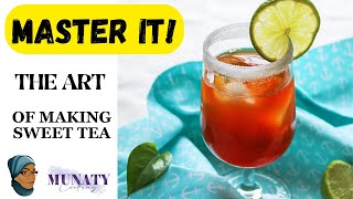 Learn the Secret Behind How to Make Sweet Tea Recipe Like a Pro👩‍🍳🍹 [upl. by Drol]