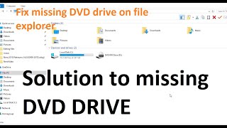 How To Fix There Is No Disk In The Drive Please Insert a Disk Into Drive  Windows 108781 [upl. by Adnarrim]