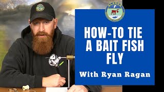 How To Tie a Bait Fish Fly [upl. by Etteyafal590]