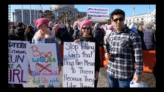 Interviewing People At Womens March 2018 In San Francisco [upl. by Odla]