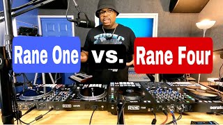 Rane One VS Rane Four  DJ Controllers [upl. by Sykes]