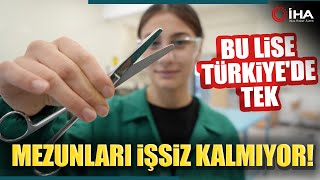 Türkiyede Tek Olan Bu Lisenin Mezunları İşsiz Kalmıyor [upl. by Alyek]