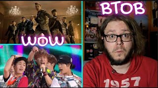 BTOB  WOW MV  Korean Music Wave in Bangkok Live Performance Baby Melodude REACTION [upl. by Scribner]