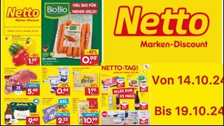 NETTO Angebote Werbung Aktionen Prospekt Gültig von 141024​⁠Werbungde [upl. by Ledua]