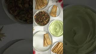 Festive Appetisers small plates  Creamy Avocado Dip appetizer chrismas2024 [upl. by Drazze167]