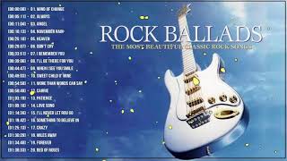 Best Rock Ballads 70s 80s 90s  The Greatest Rock Ballads Of All Time [upl. by Eile]