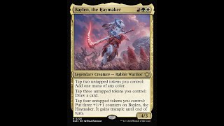 Baylen the Haymaker Commander Deck [upl. by Anaile]