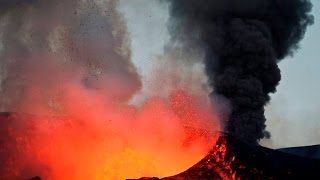 Volcano Eruption Fogo Island Cape Verde [upl. by Oiratno]