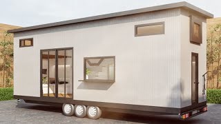 Absolutely Gorgeous PATARA Tiny House Floor Plan for Sale by Uber Tiny Homes [upl. by Ahsiuqet259]