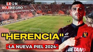 CAMISETA ROJINEGRA ► “HERENCIA” la nueva armadura que usará FBC MELGAR este 2024 [upl. by Carothers]