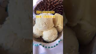 No Churn Durian Ice Cream 🍦  The Easiest Ice Cream You Will Ever Make [upl. by Akcirehs]