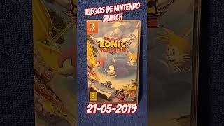 juegos de Nintendo switch Team Sonic Racing 21052019 [upl. by Abshier]