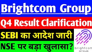 BCG share Q4 Result Clarification   BCG share latest news  Brightcom Group share latest news [upl. by Cousin]