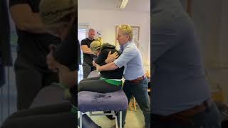 How to Manipulate the Lower Thoracic Spine spinalmanipulation osteopathy chiropractic [upl. by Clie374]