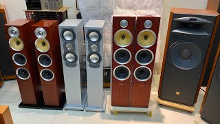 Giá tốt trong tháng  Bampw Cm9 S2 BampW Cm8 JBL S4600 amp Elac 207 Anniversary Edition [upl. by Notnats]