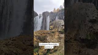 waterfall konya yerköprü gezi travel vlog türkiye [upl. by Rubin]