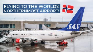 TRIPREPORT  Scandinavian Airlines ECONOMY  Oslo  Tromsø  Longyearbyen  Boeing 737800 [upl. by Enal]