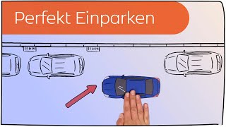 Perfekt Einparken in 2 Minuten erklärt [upl. by Roper]