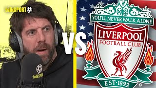 YOURE SOUR 🤬 PASSIONATE American Liverpool Fan CLASHES With Goldstein Over PL Matches In The USA [upl. by Kattie166]