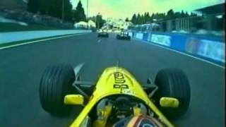 Frentzen Onboard start in 1999 Belgium GP [upl. by Froma]