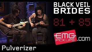 Black Veil Brides plays quotPulverizerquot for an EMGtv exclusive [upl. by Madge]