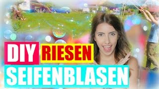 DIY RIESENSEIFENBLASEN  SofiaBeautyCafe [upl. by Hanfurd]