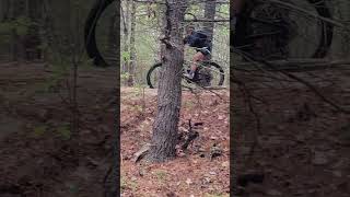 Mountain Biker in the Litchfield State Forest [upl. by Ferneau]