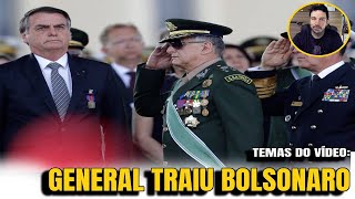 3 GENERAL TRAIIU BOLSONARO ACABA DE ENTREGAR BOLSONARO PARA MORAES BOMBA [upl. by Attenrev816]