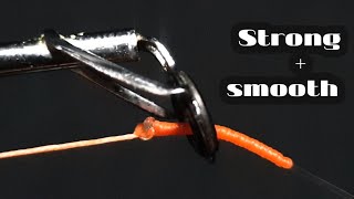 Carrot knot Braided To Fluorocarbon leader So pretty  Best Fishing knots [upl. by Ahsilac434]